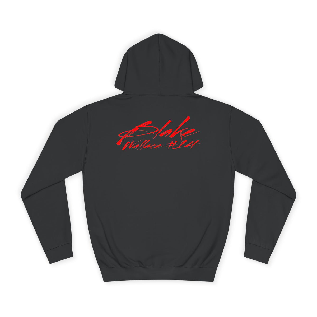 Blake Wallace Cursive Name & Number Premium Hoodie
