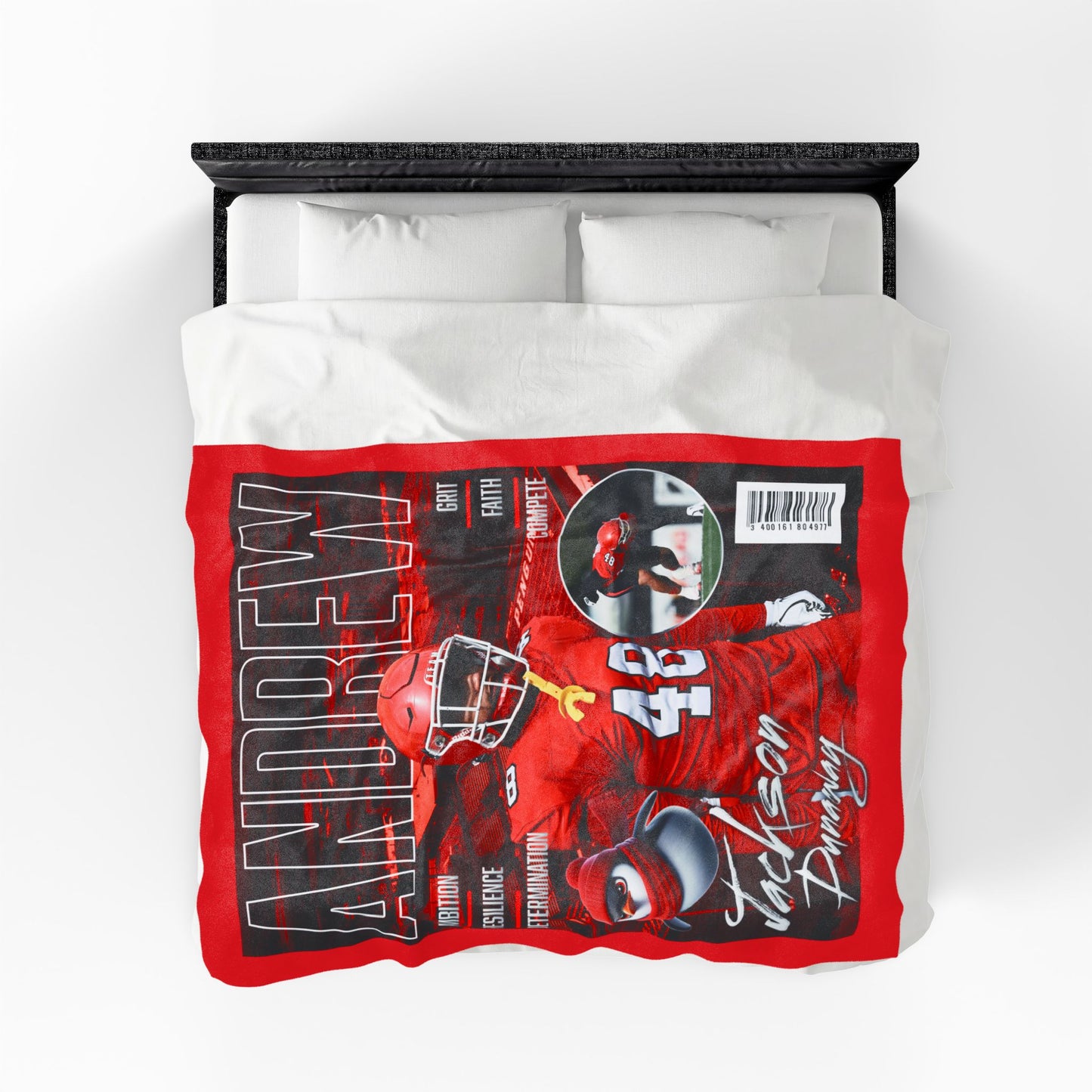 Andrew Jackson-Dunaway 60"-80" Plush Blanket
