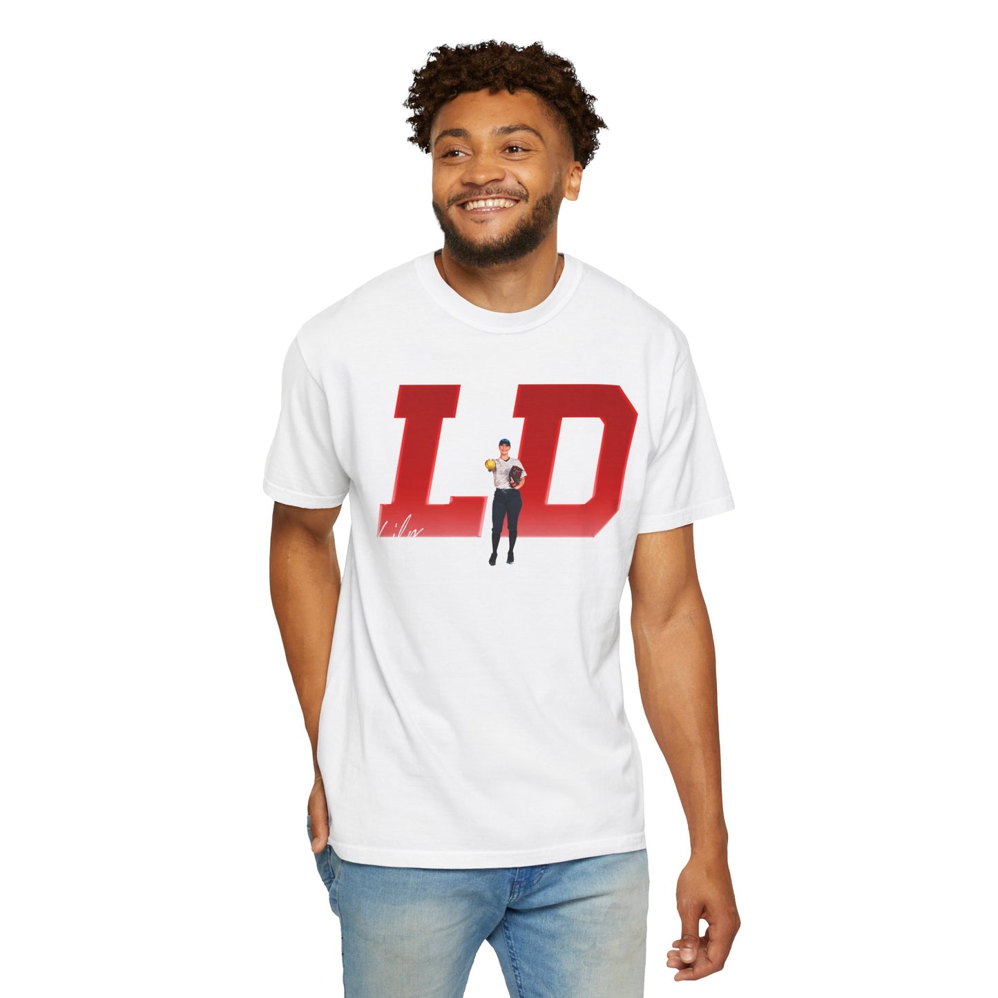 Lily Delmain Big Initials Premium Tee