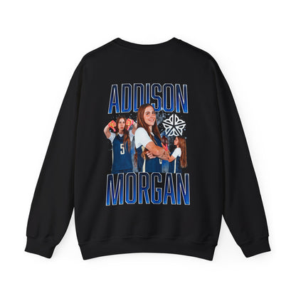 Addison Morgan Logo Front & Back Crewneck
