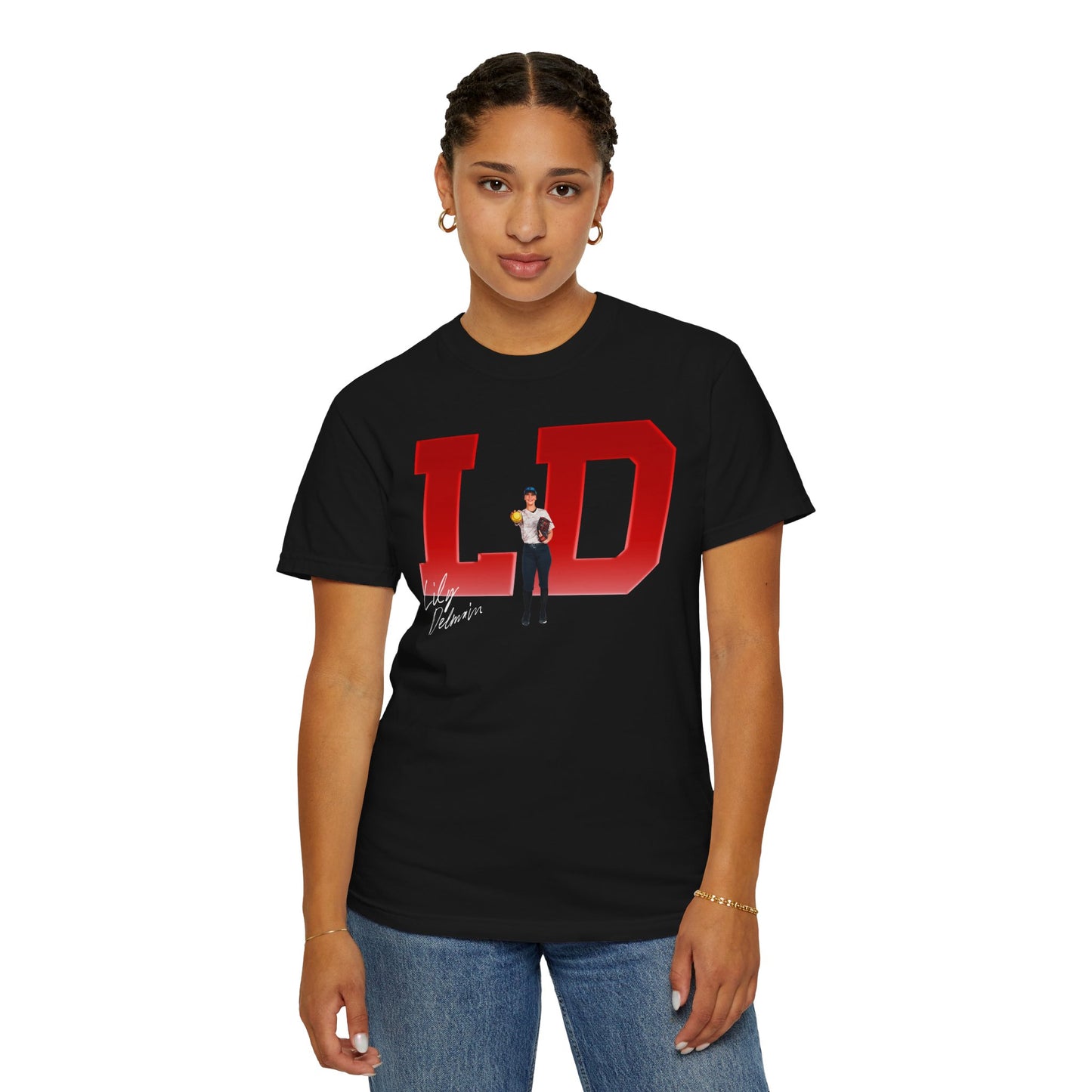Lily Delmain Big Initials Premium Tee