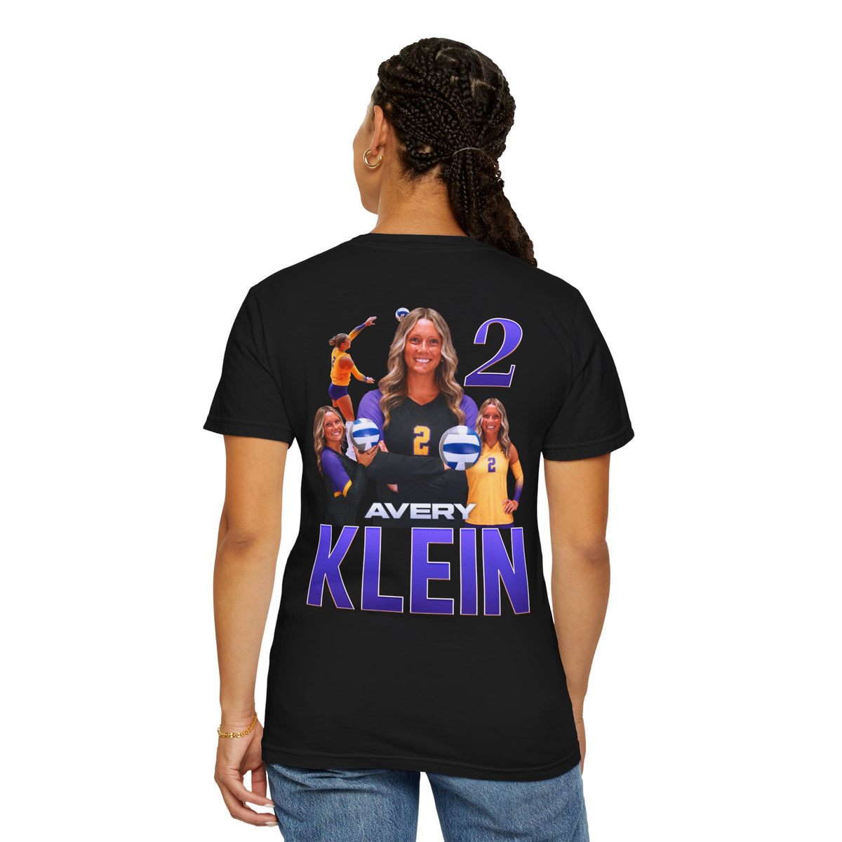 Avery Klein Logo Front & Back Premium Tee
