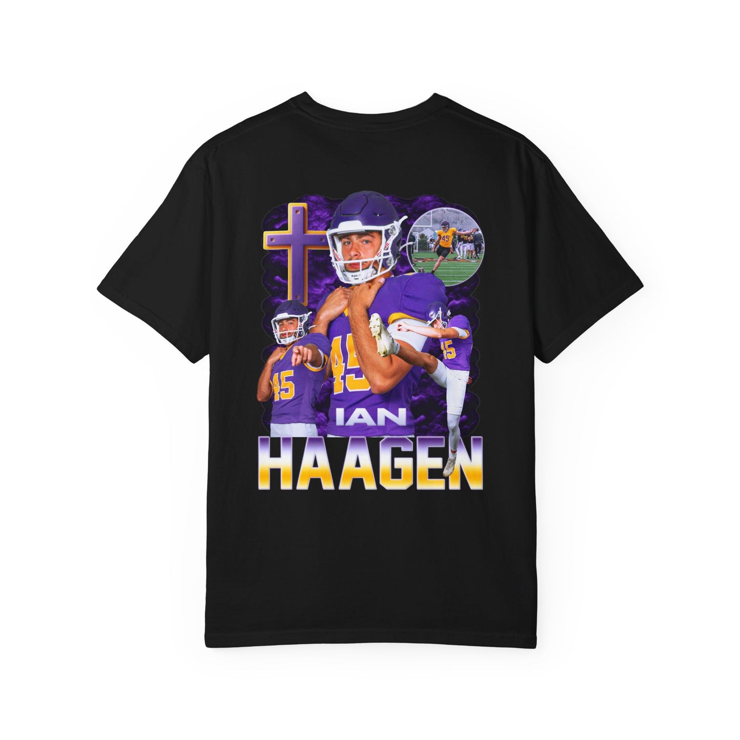 Ian Haagen Logo Front & Back Premium Tee