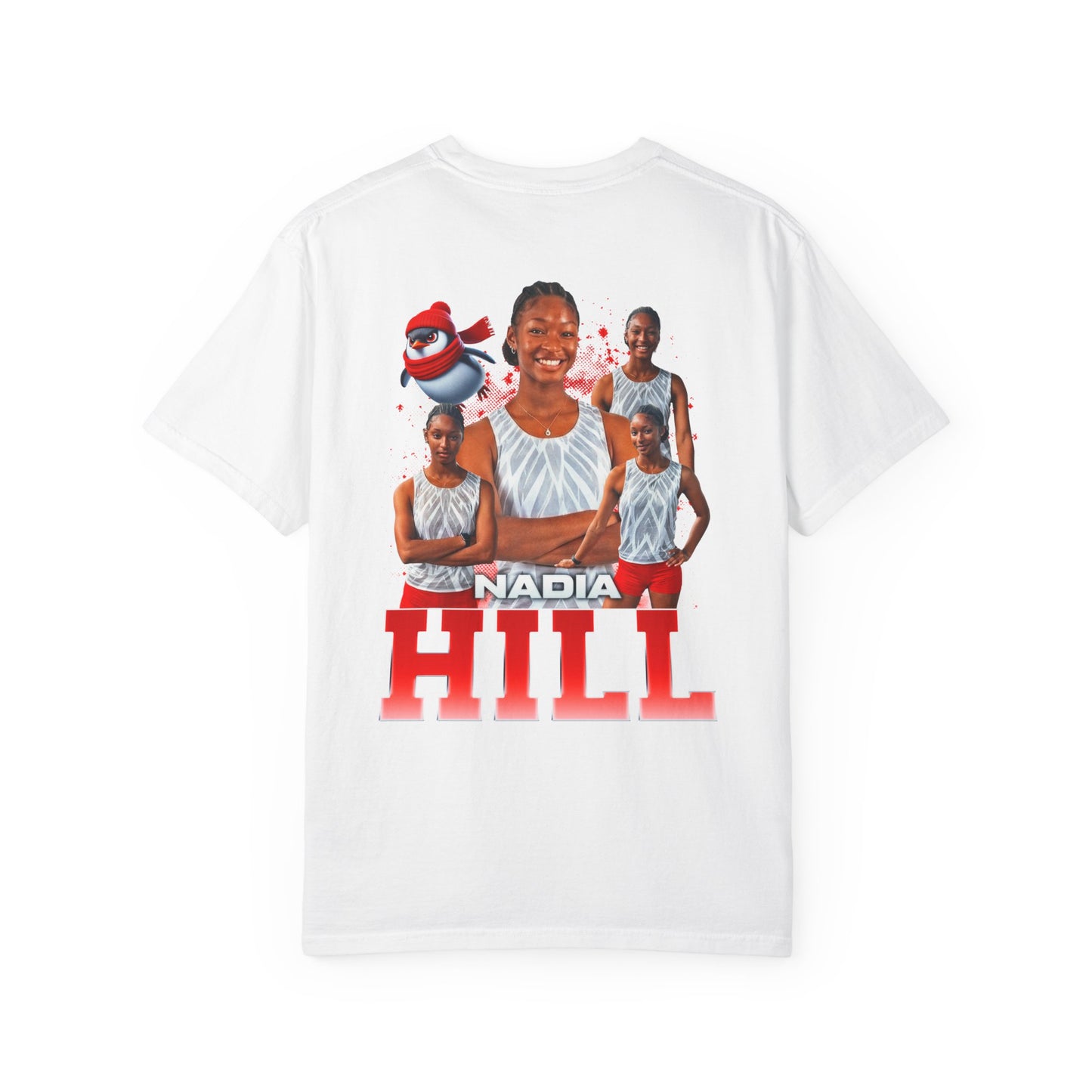 Nadia Hill Logo Front & Back Premium Tee