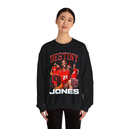 Destiny Jones First Name Highlight Crewneck Sweatshirt