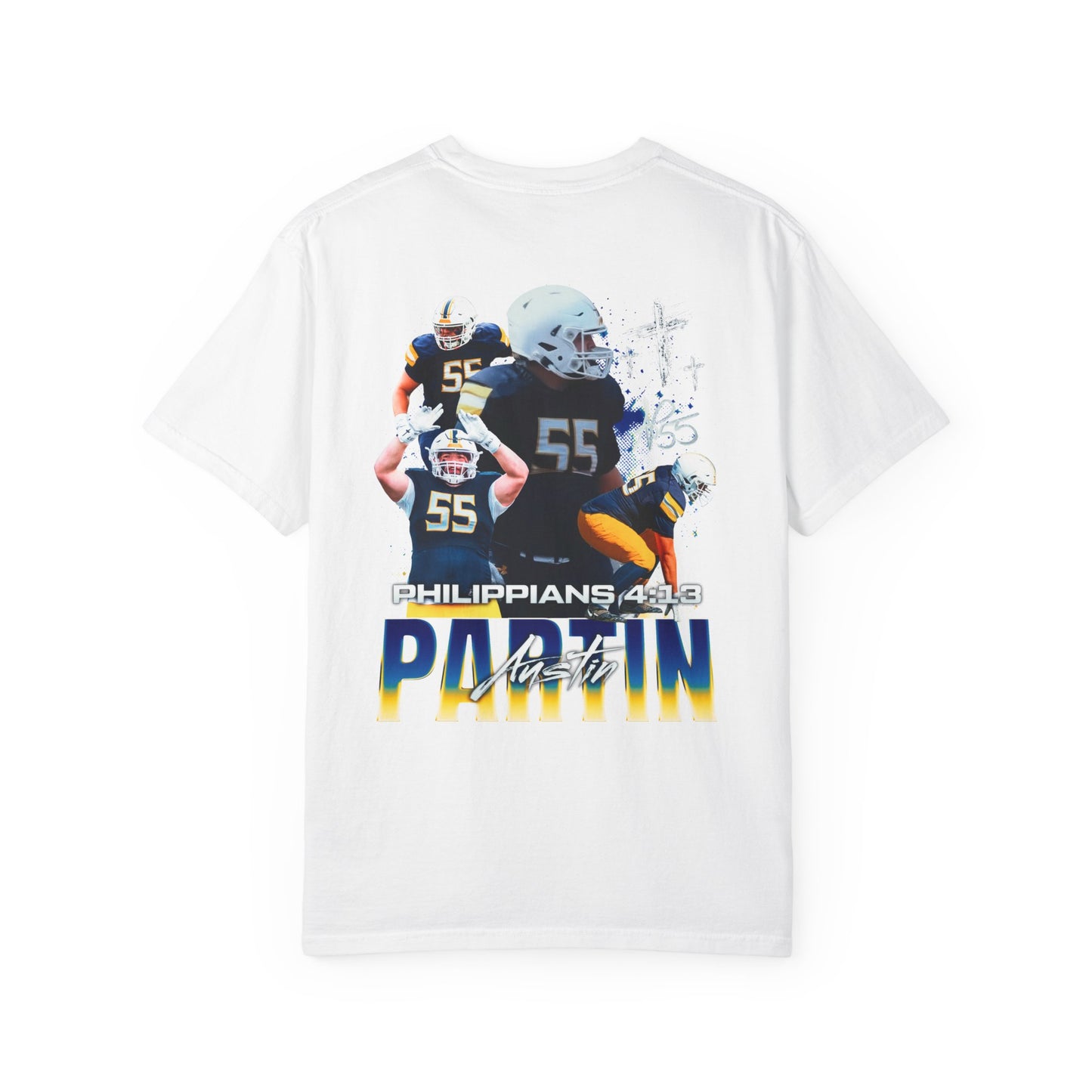 Austin Partin Logo Front & Back Premium Tee