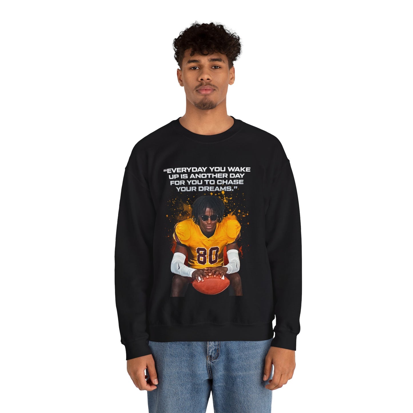 Phillip Moore Featured Quote Crewneck Sweatshirt