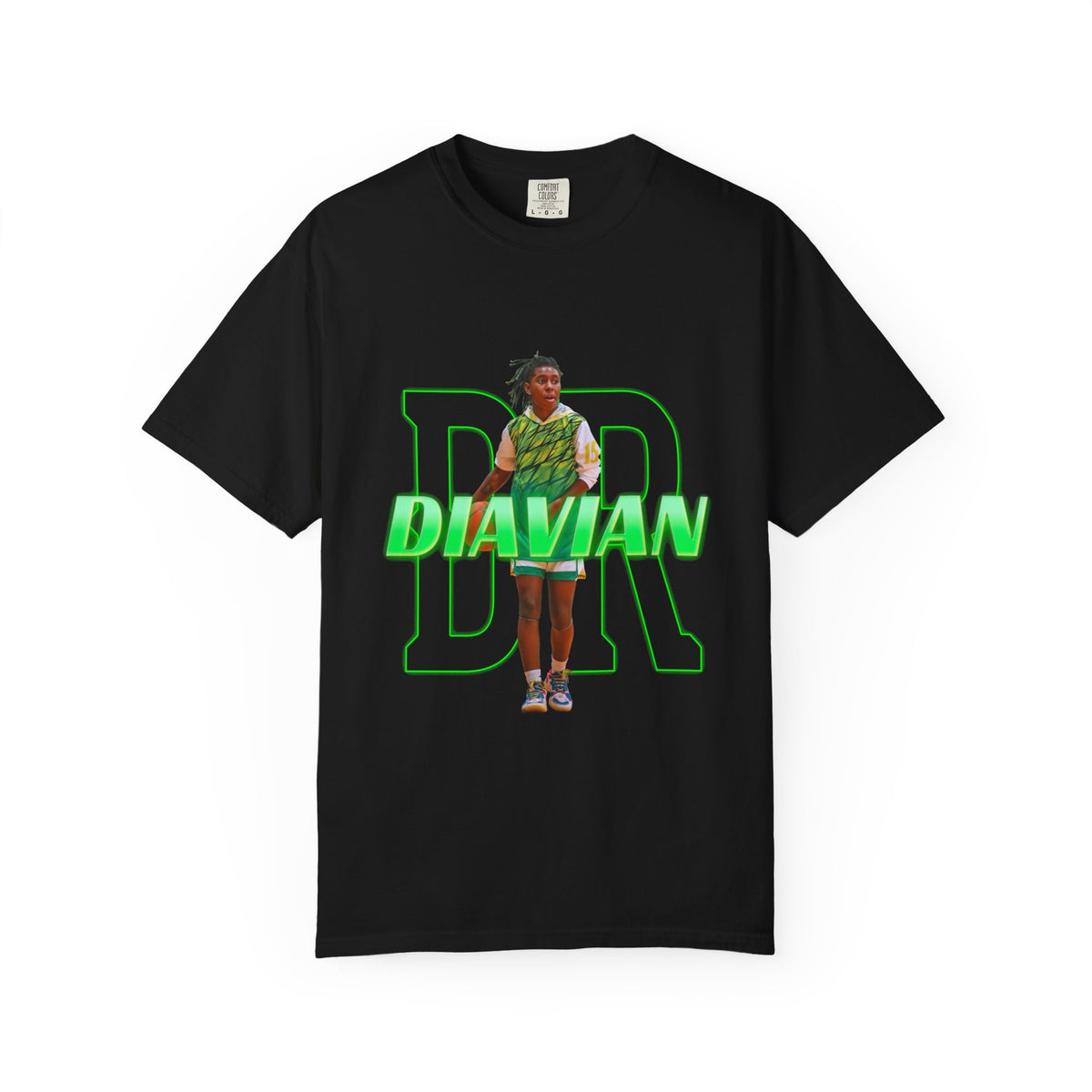 Diavian Robinson Player Icon Initials Premium Tee