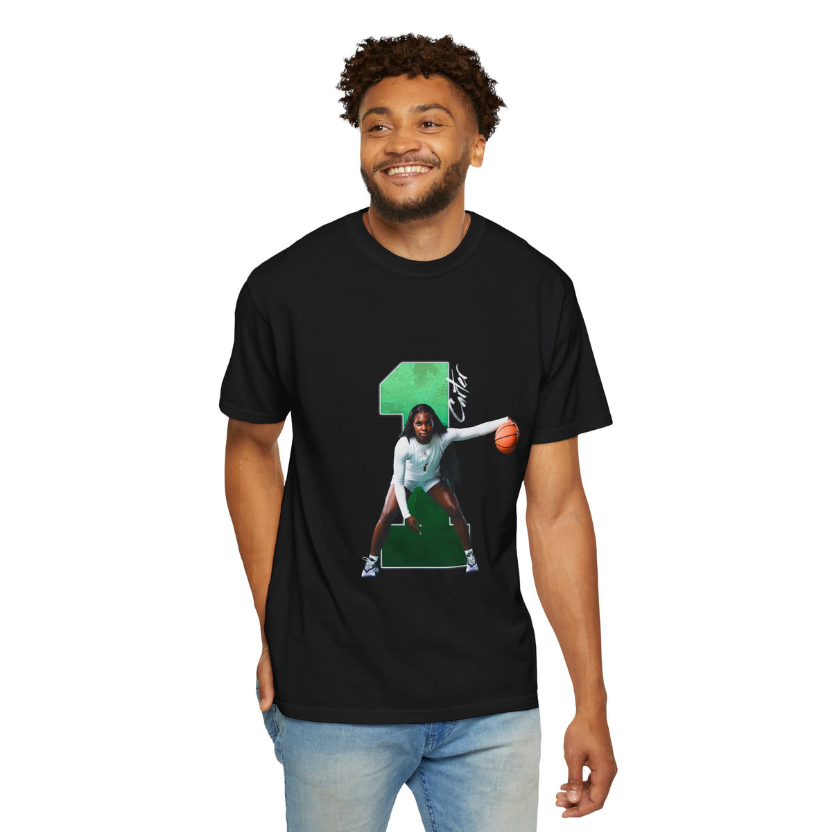 Eleecia Carter Player Icon Number Premium Tee