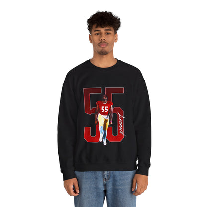 Deshawn Leonard Player Icon Number Crewneck Sweatshirt