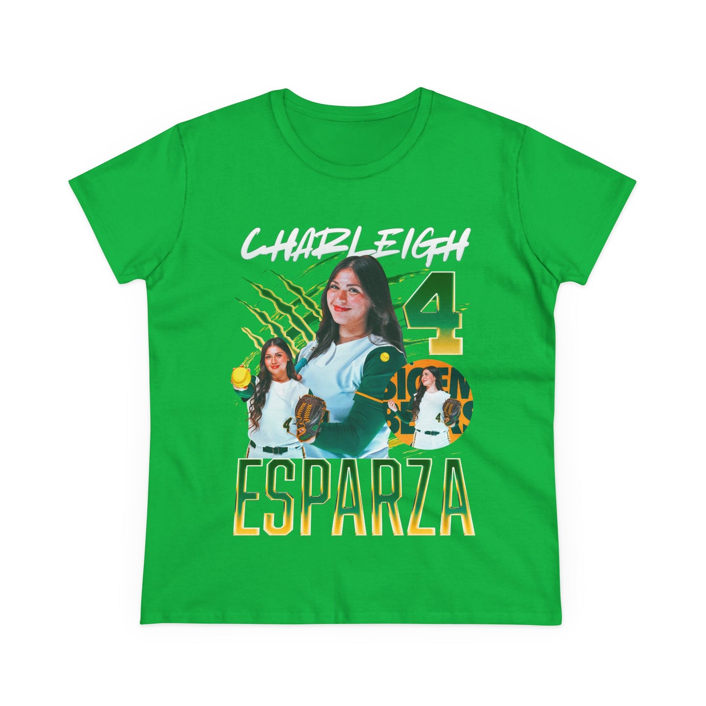 Charleigh Esparza White & Colored Combo Women's Tee