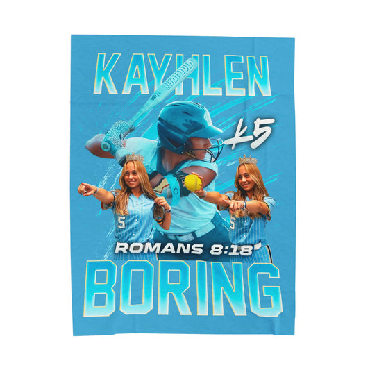 Kayhlen Boring 60"-80" Plush Blanket