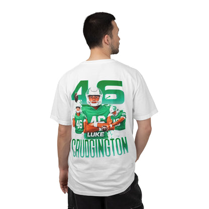 Luke Crudgington Logo Front & Back Premium Tee
