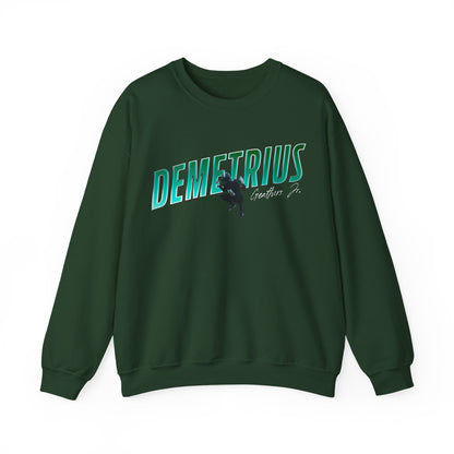 Demetrius Geathers Jr. Cursive Combo Crewneck Sweatshirt