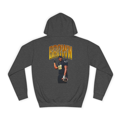 Malachi Brown Curved Combo Premium Hoodie