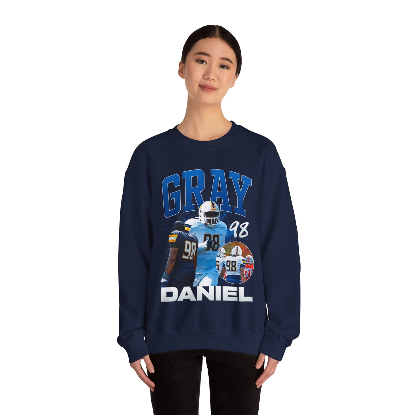 Daniel Gray Last Name Highlight Crewneck Sweatshirt