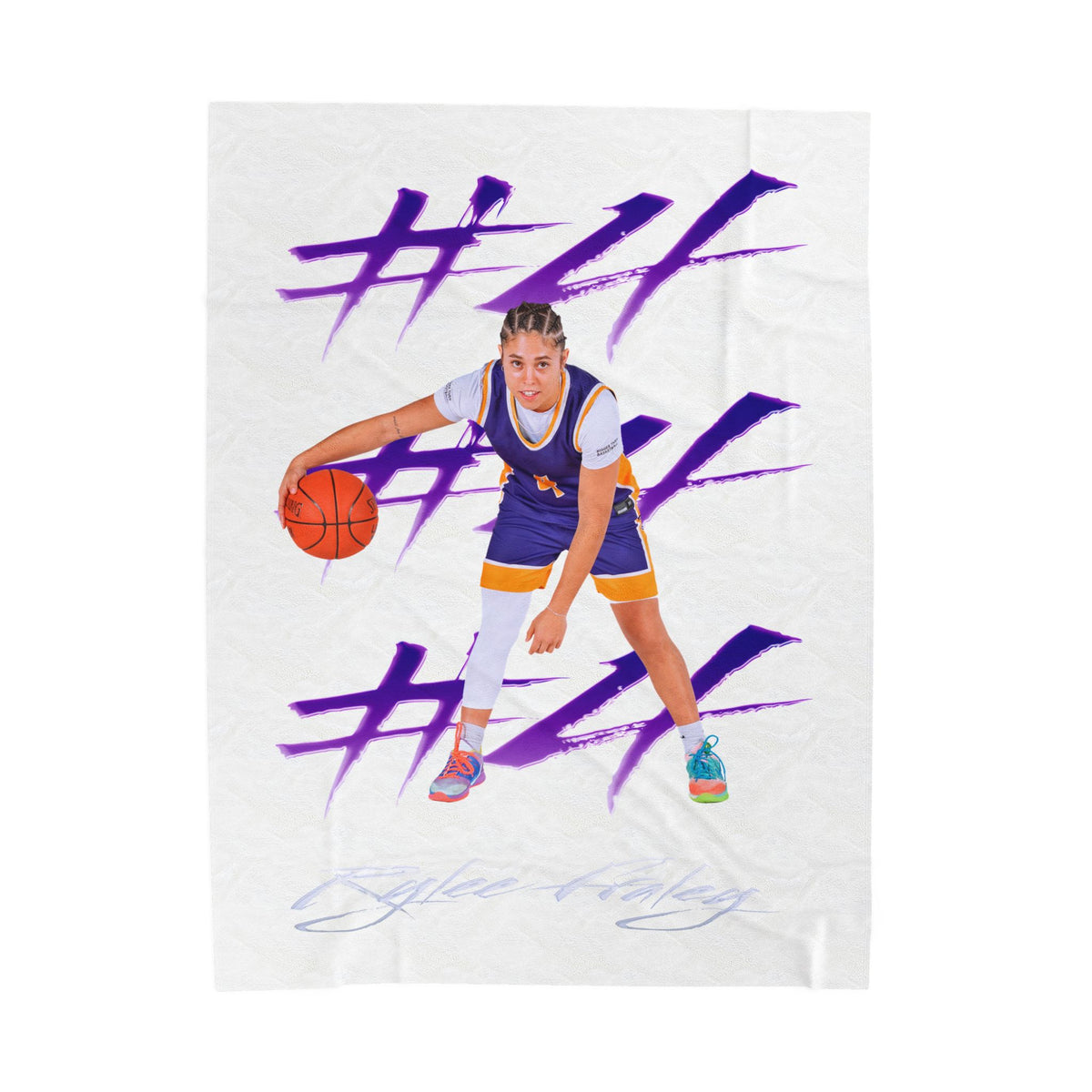 Rylee Fraley 60"-80" Plush Blanket