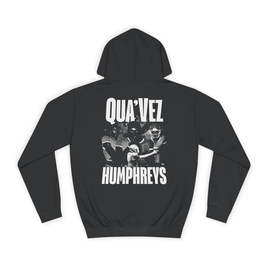 Qua'Vez Humphreys Premium Vintage Blackout Hoodie