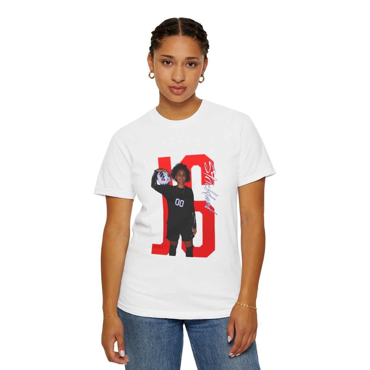 Jaylee Strickland Player Icon Initials Premium Tee