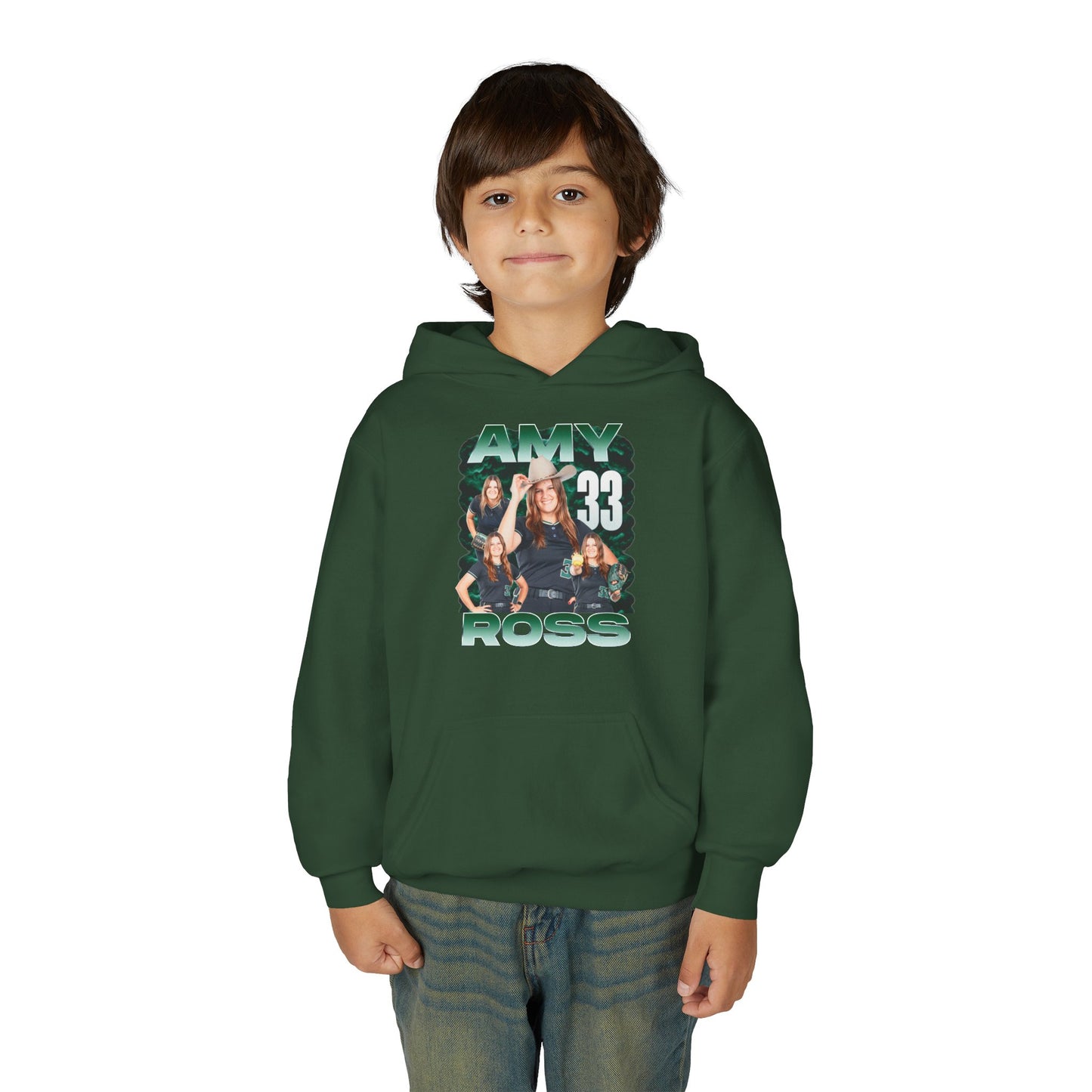 Amy Ross Single Color Combo Kids Hoodie