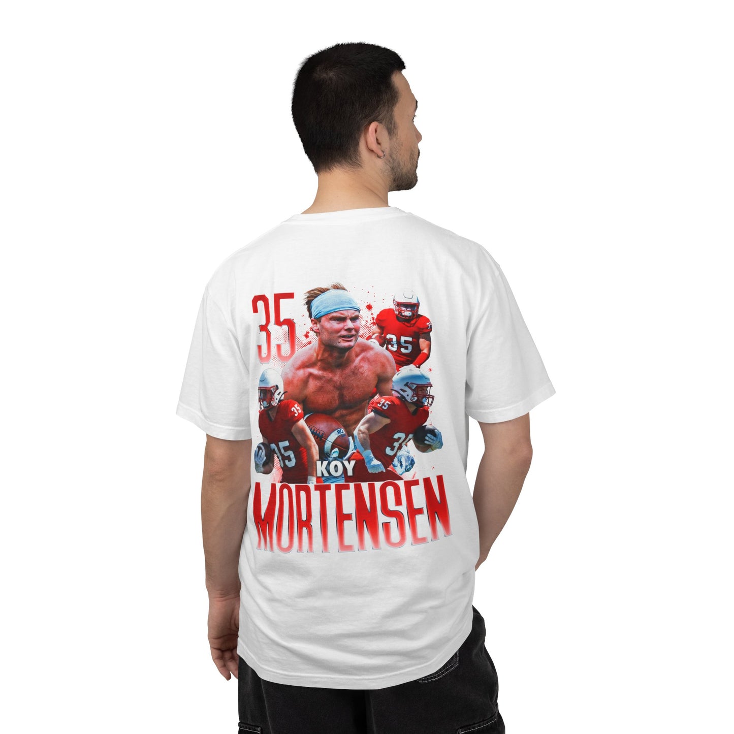 Koy Mortensen Logo Front & Back Premium Tee