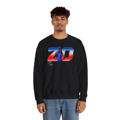 Zoe Osby Big Initials Crewneck Sweatshirt
