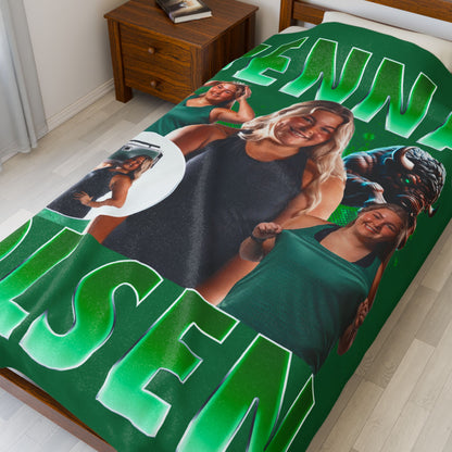 Jenna Olsen 60"-80" Plush Blanket