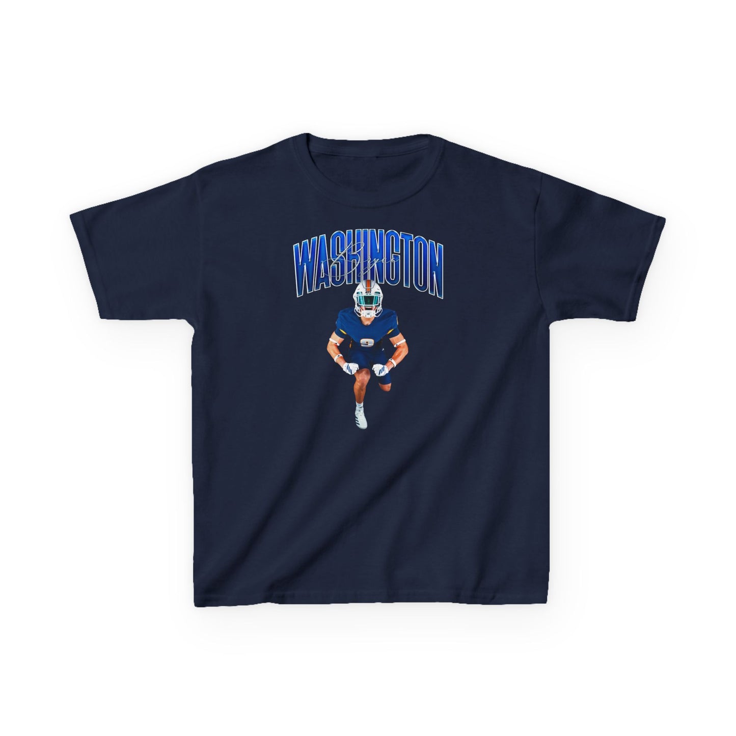 Bryce Washington Curved Combo Colored Kids Tee