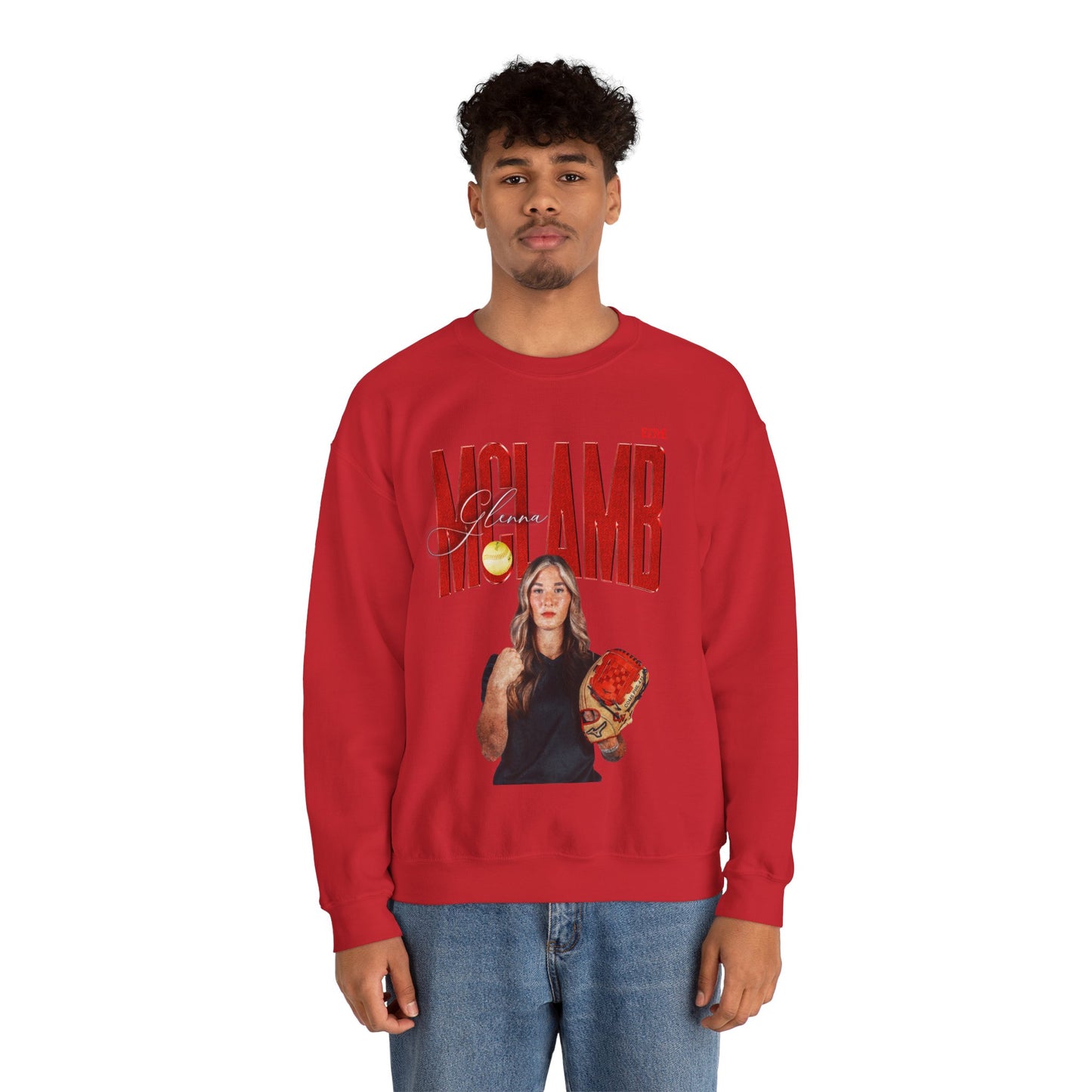 Glenna McLamb Faded Glory Crewneck Sweatshirt