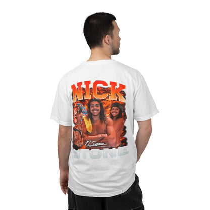 Nick Stone Logo Front & Back Premium Tee