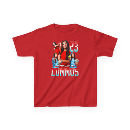 Analiah Lummus Name & Number Ombre Kids Tee