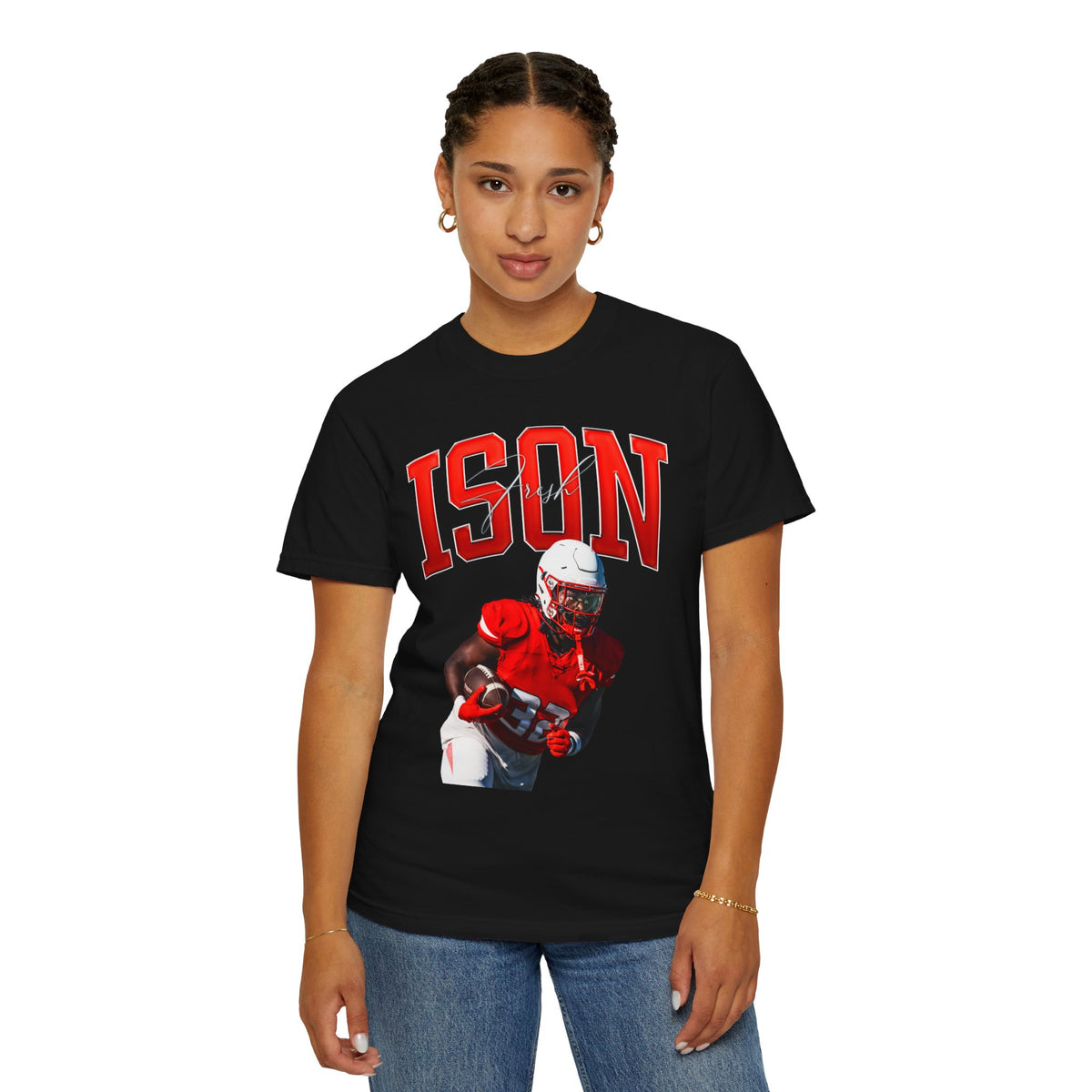 Fresh Ison Curved Combo Colored Premium Tee