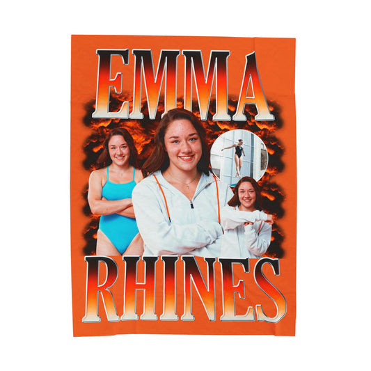 Emma Rhines Hombre Combo 60"-80" Plush Blanket