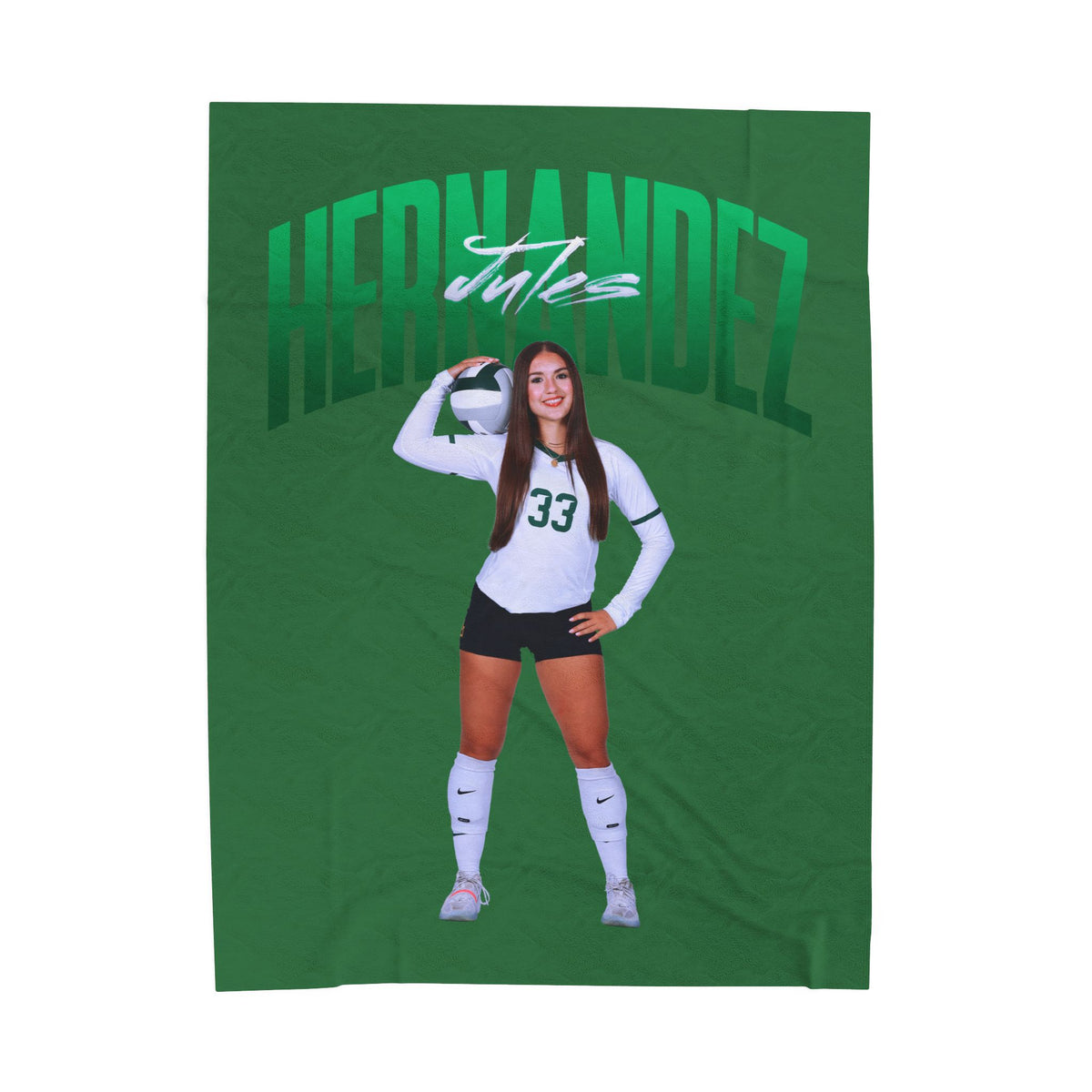 Jules Hernandez 60"-80" Plush Blanket