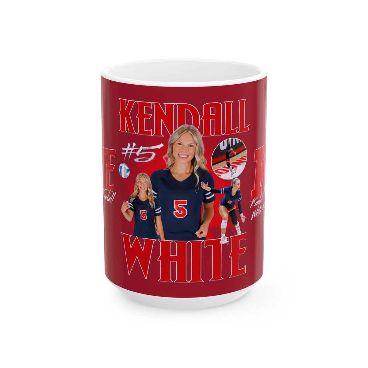 Kendall White 15oz Mug
