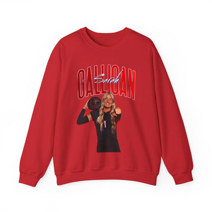 Sarah Galligan Big Last Name Crewneck Sweatshirt