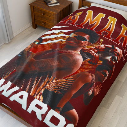 Camari Edwards 60"-80" Plush Blanket