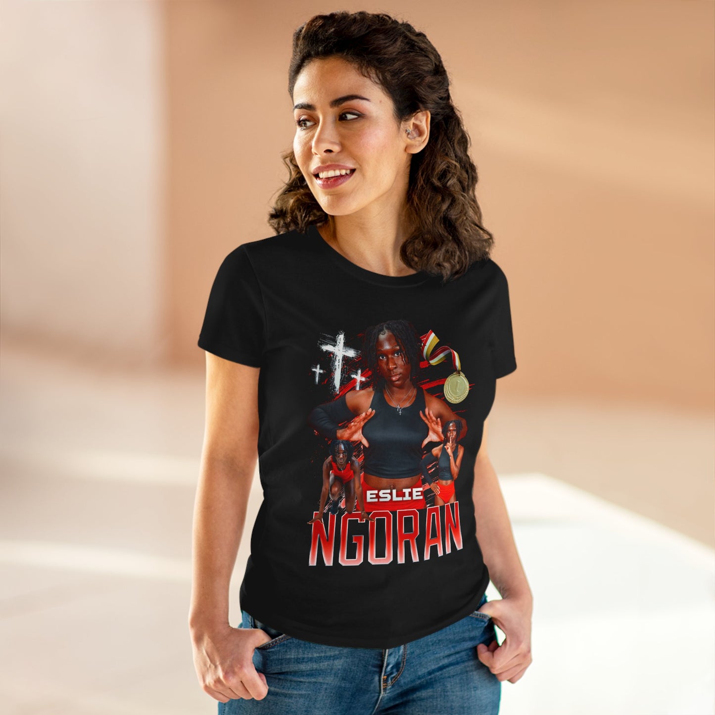 Eslie Ngoran Faith Based Women's Tee