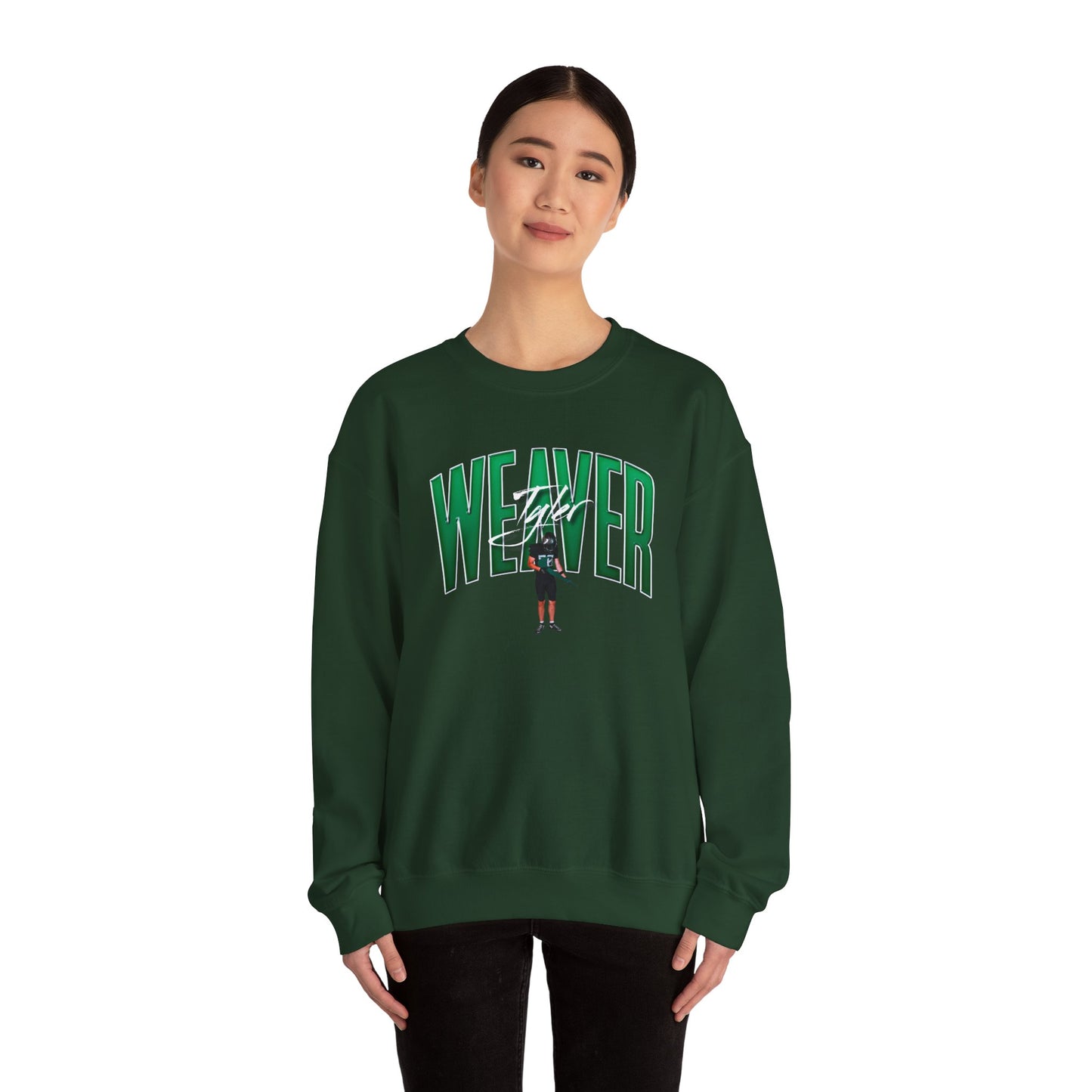 Tyler Weaver Big Last Name Crewneck Sweatshirt