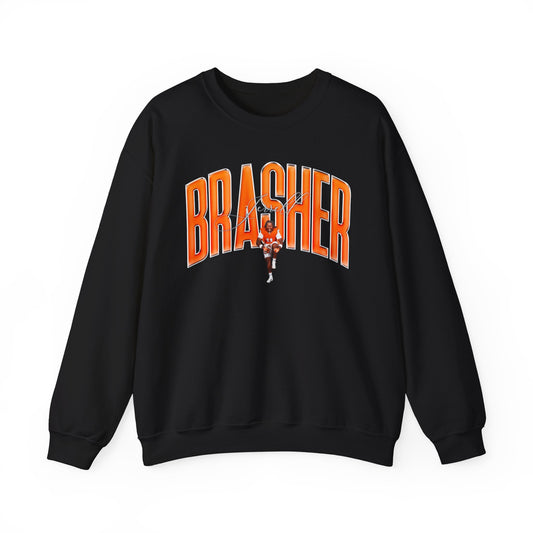 Jerrell Brasher Curved Combo Colored Crewneck Sweatshirt