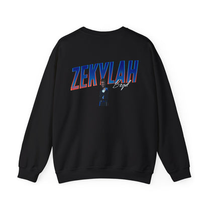 Zekylah Boyd Logo Front & Back Crewneck
