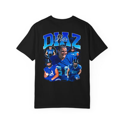 Peter Diaz Logo Front & Back Premium Tee
