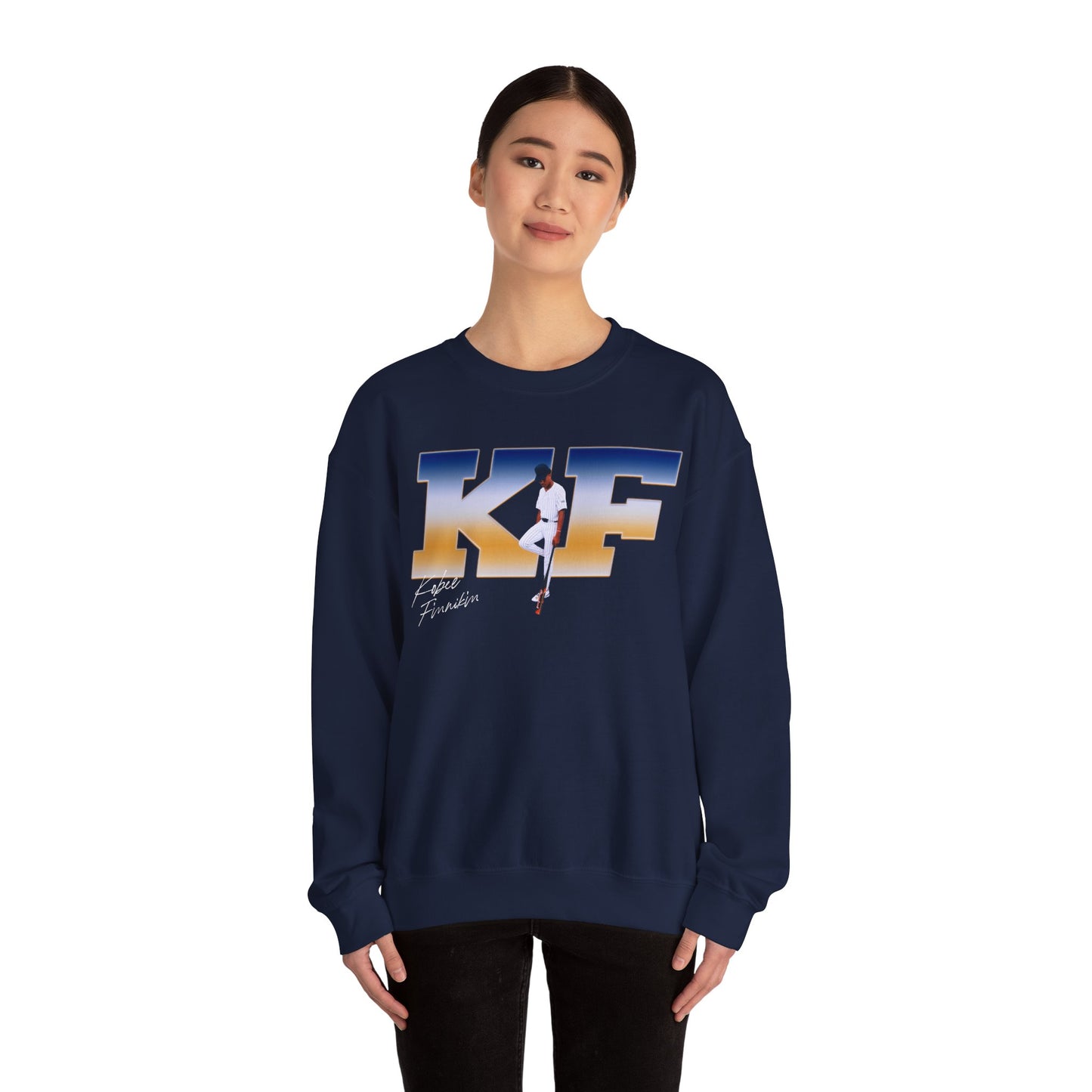 Kobee Finnikin Big Initials Crewneck Sweatshirt