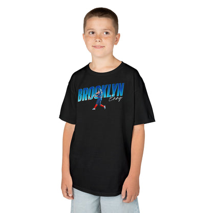 Brooklyn Enny Cursive Combo Colored Kids Tee