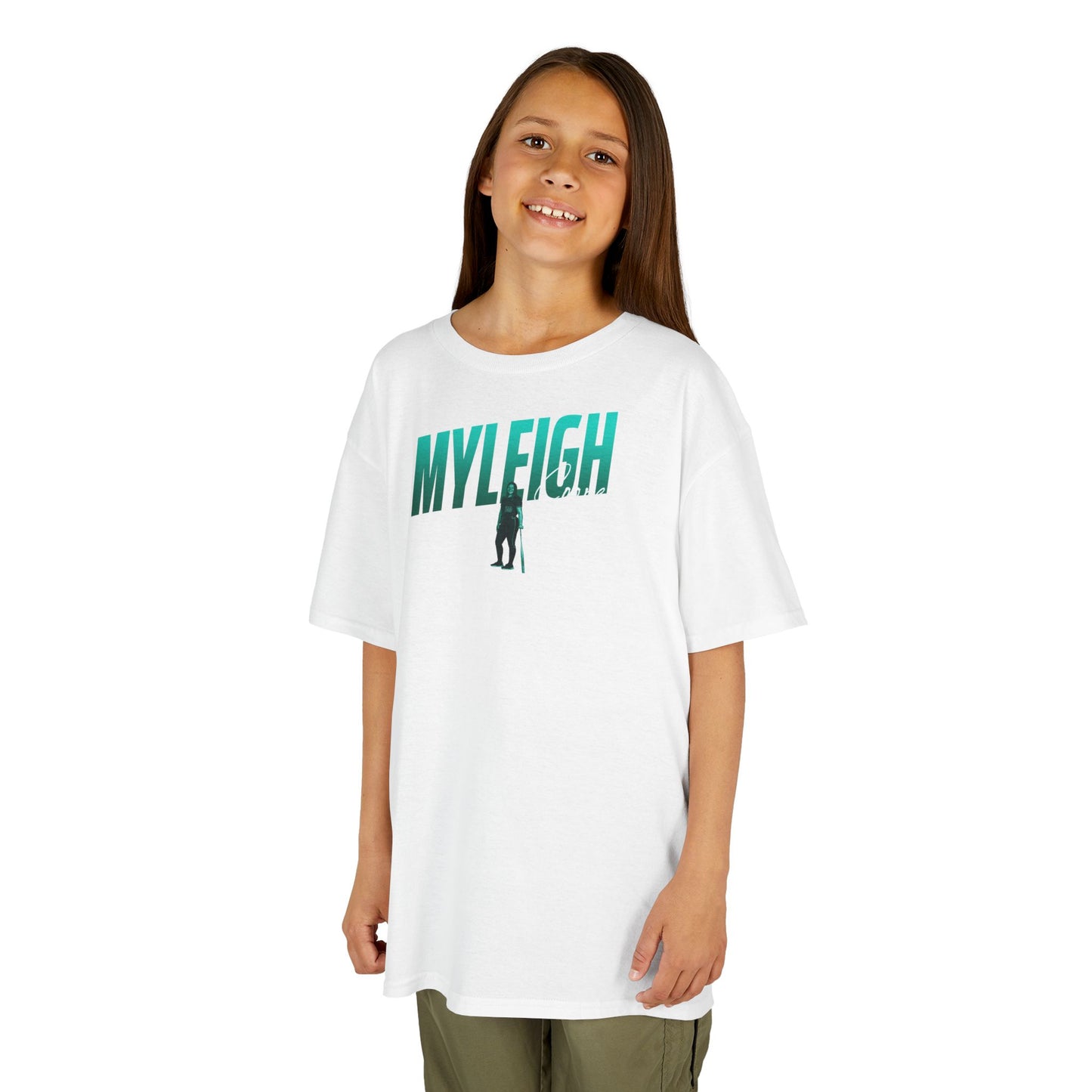 Myleigh Cooper Cursive Combo Colored Kids Tee