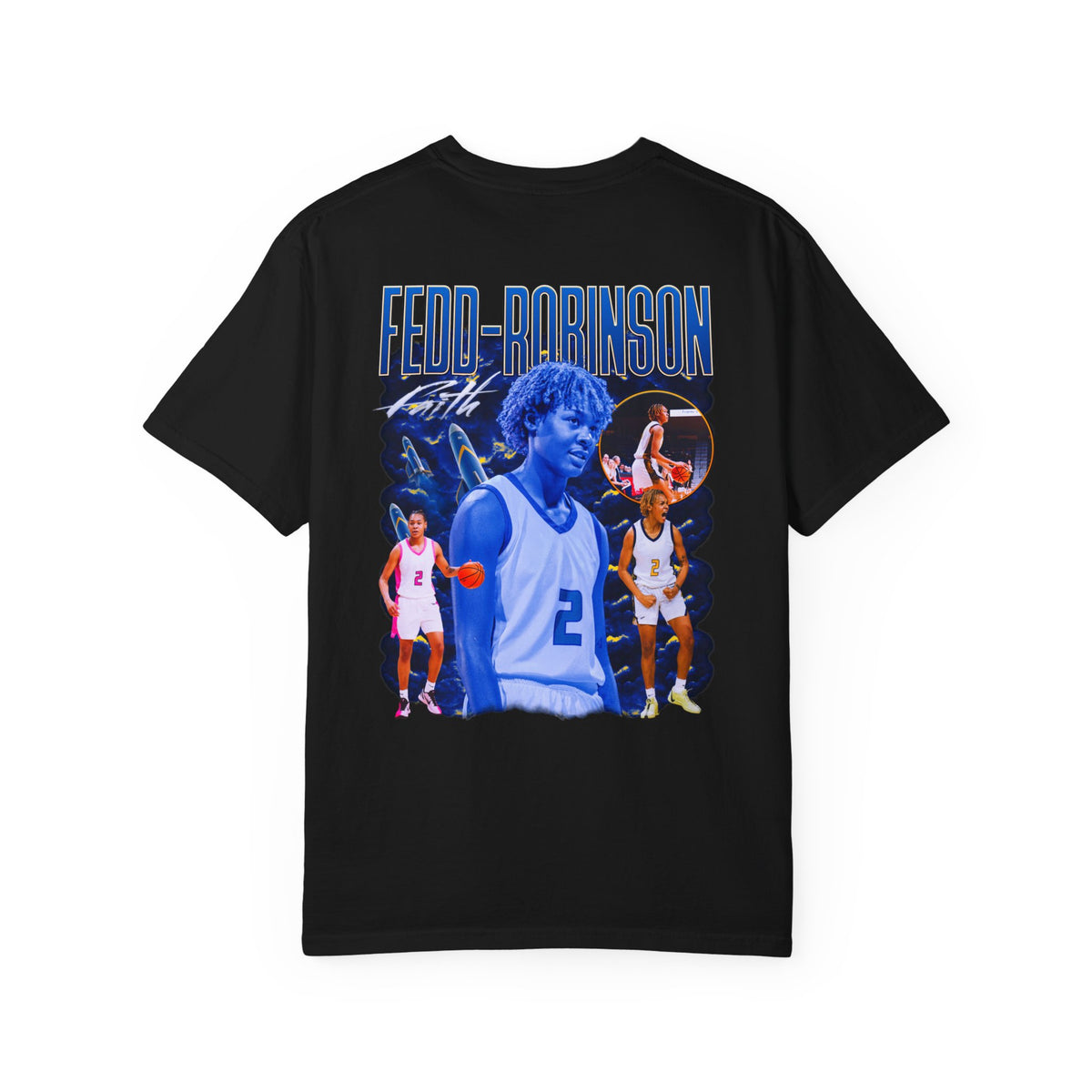 Faith Fedd-Robinson Logo Front & Back Premium Tee