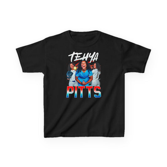 Tehya Pitts White & Colored Combo Kids Tee