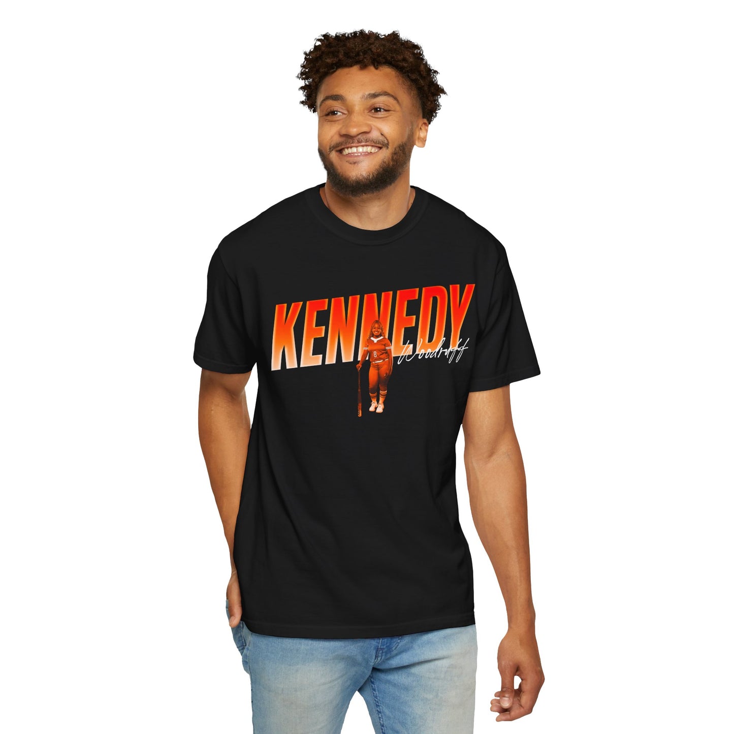 Kennedy Woodruff Cursive Combo Colored Premium Tee