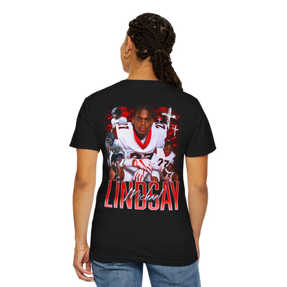 Michael Lindsay Logo Front & Back Premium Tee