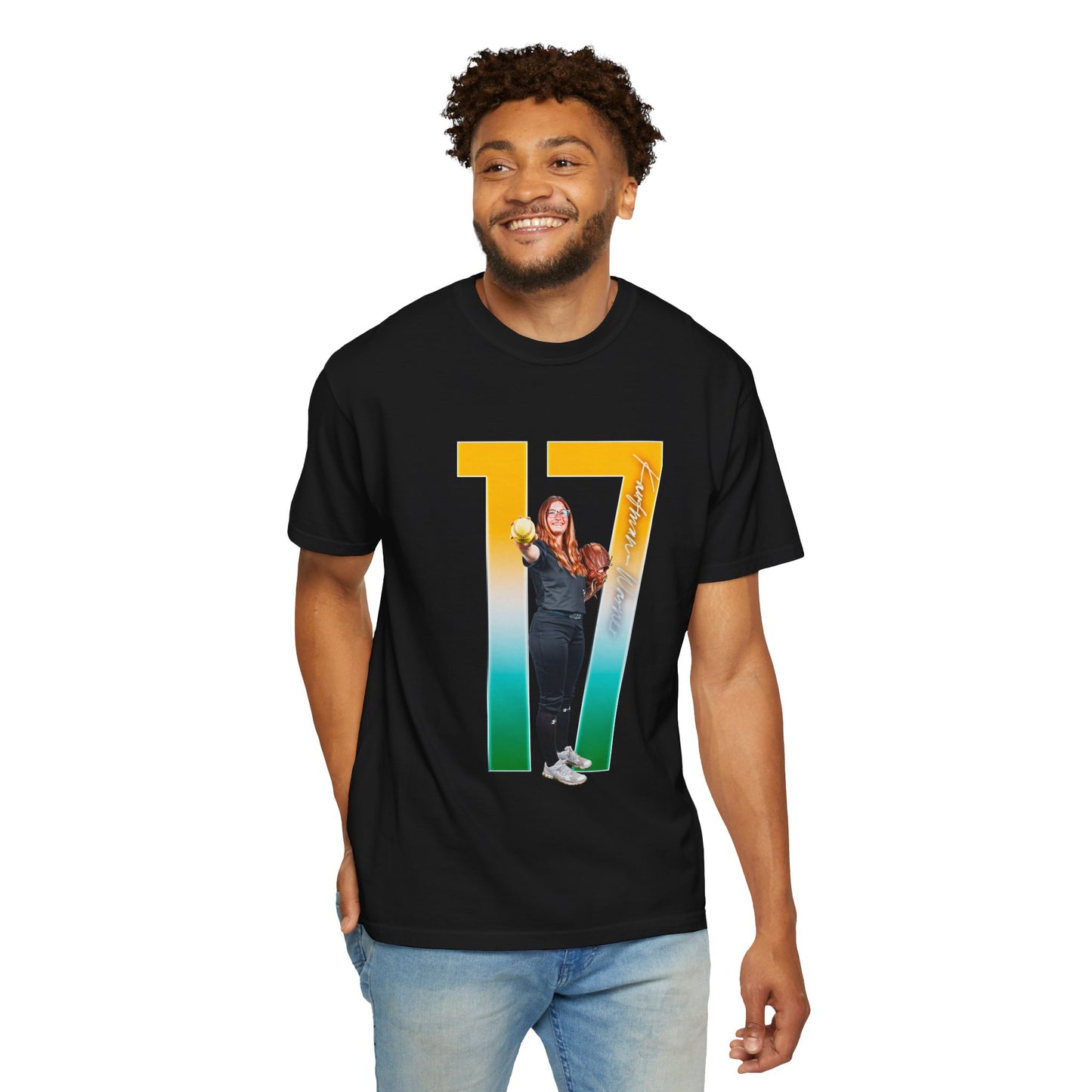Sammie Kaufman-Warner Player Icon Number Premium Tee